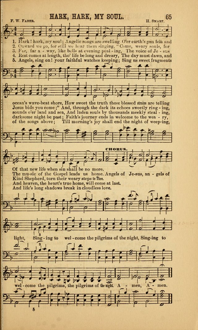 Singing on the Way: a collection of hymns and tunes for Sunday schools, social worship and congregations page 65