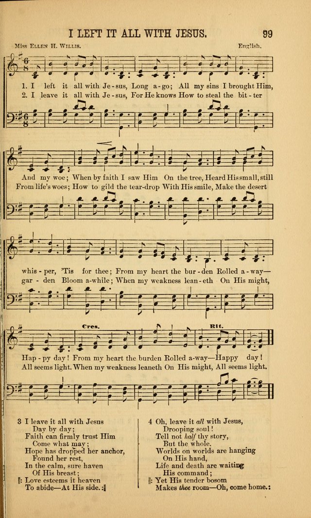 Singing on the Way: a collection of hymns and tunes for Sunday schools, social worship and congregations page 99