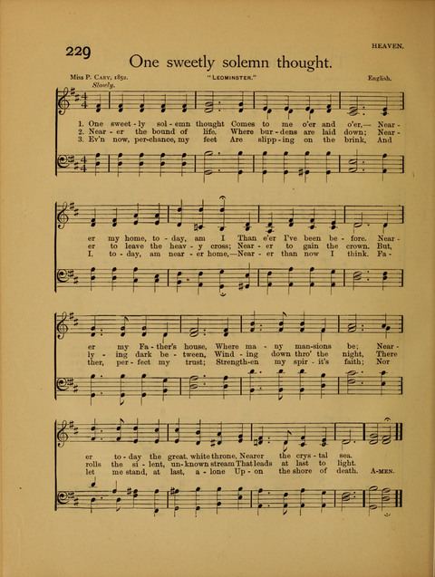 Songs of Worship: for the Sunday School page 208