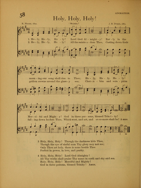 Songs of Worship: for the Sunday School page 50