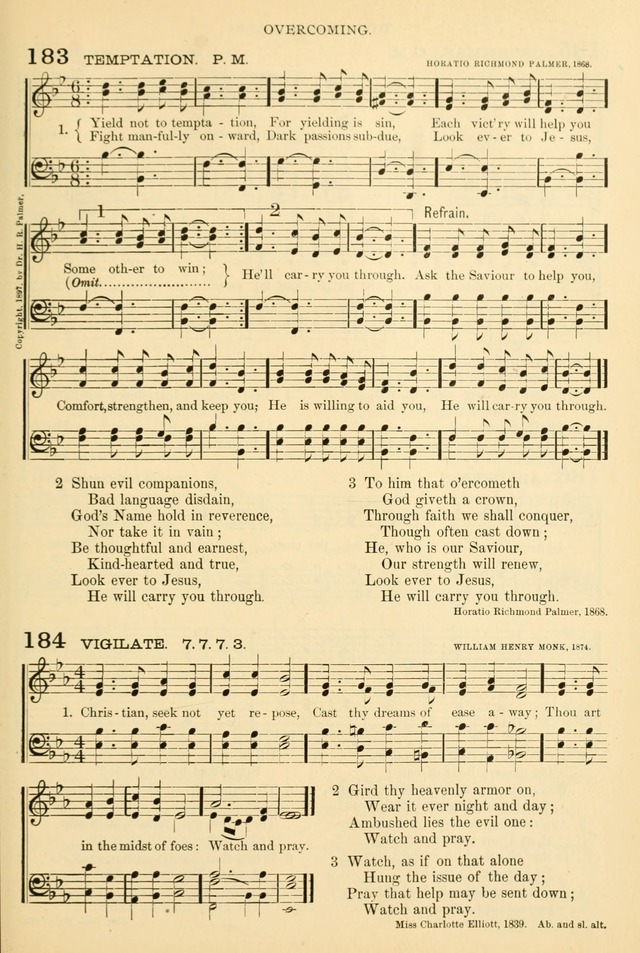 Songs of Work and Worship: a collection of hymns and tunes for devotional and evangelistic meetings page 112