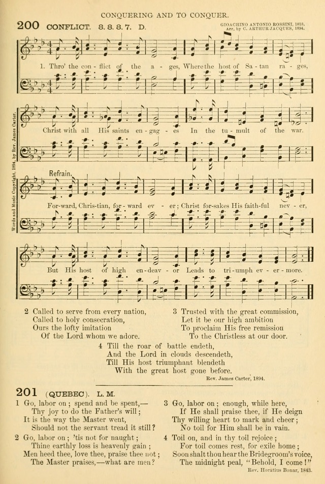 Songs of Work and Worship: a collection of hymns and tunes for devotional and evangelistic meetings page 124