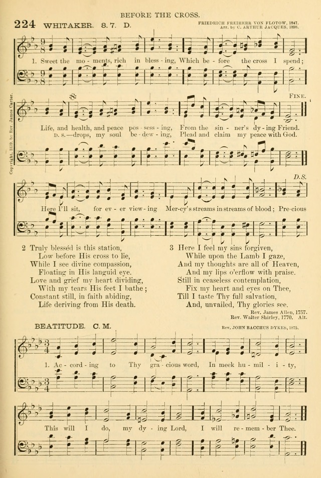 Songs of Work and Worship: a collection of hymns and tunes for devotional and evangelistic meetings page 136