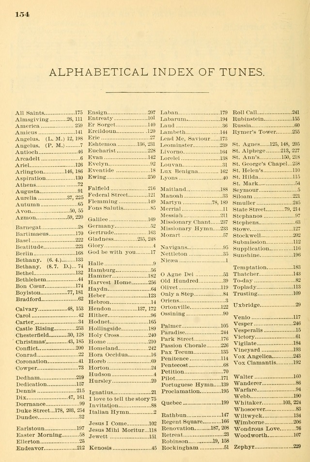 Songs of Work and Worship: a collection of hymns and tunes for devotional and evangelistic meetings page 159