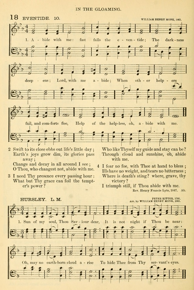 Songs of Work and Worship: a collection of hymns and tunes for devotional and evangelistic meetings page 19