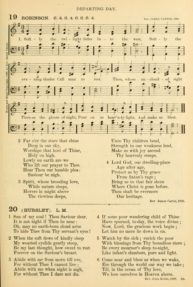 Songs of Work and Worship: a collection of hymns and tunes for devotional and evangelistic meetings page 20