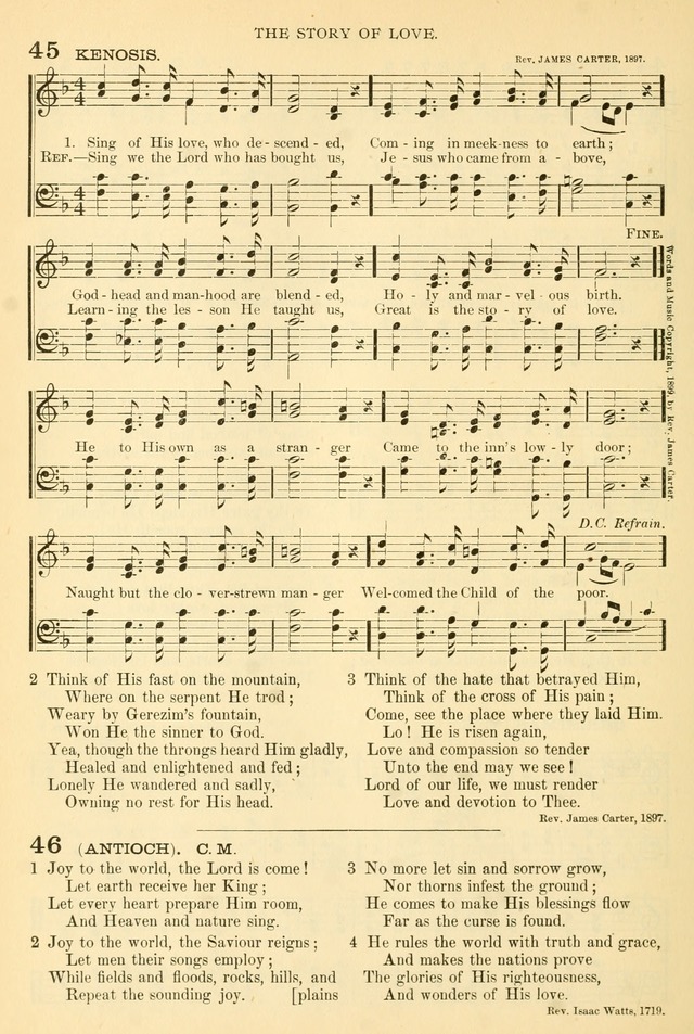 Songs of Work and Worship: a collection of hymns and tunes for devotional and evangelistic meetings page 35