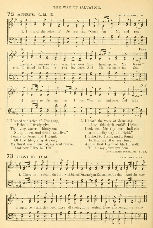 Songs of Work and Worship: a collection of hymns and tunes for devotional and evangelistic meetings page 49