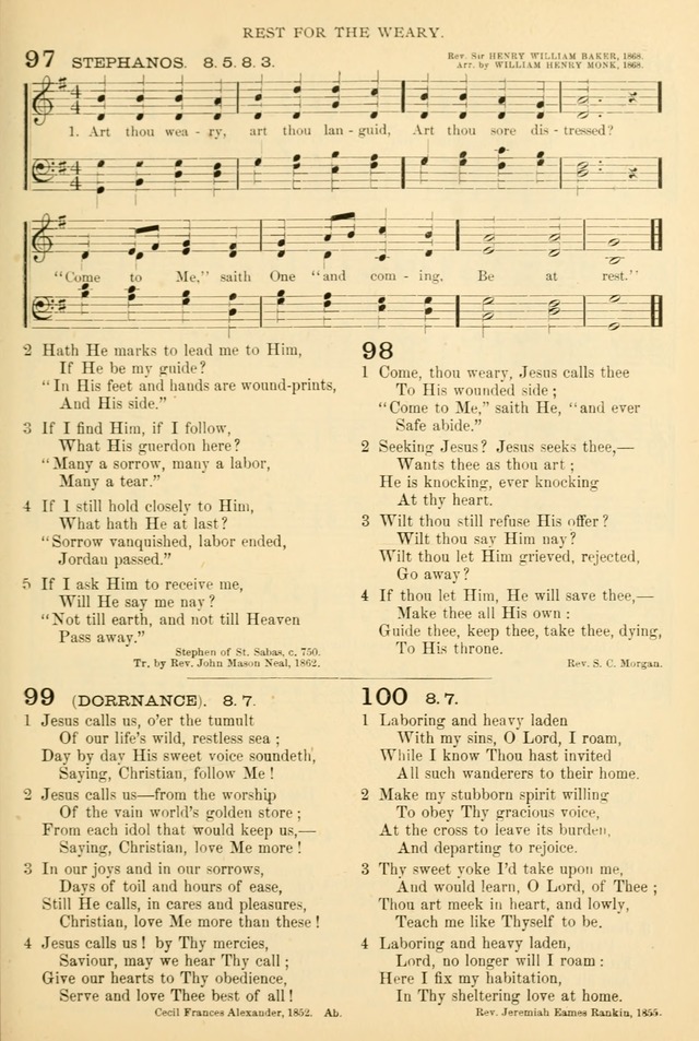 Songs of Work and Worship: a collection of hymns and tunes for devotional and evangelistic meetings page 66