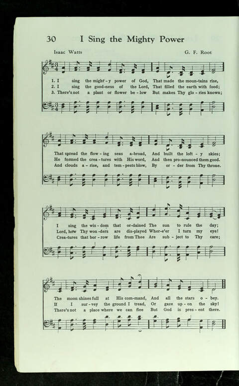 Singing Youth: for use in Missionary Volunteer meetings, summer camps, and church schools, and wherever young people gather to sing page 30