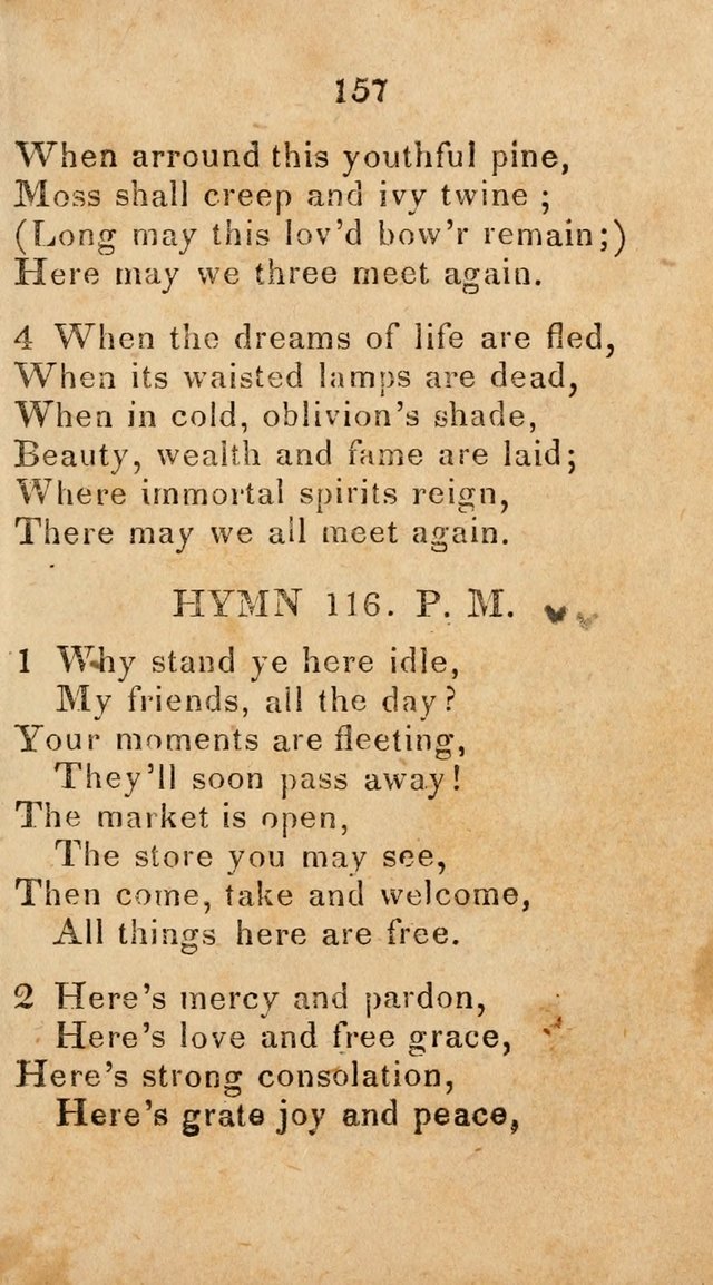 Songs of Zion, Being a New Selection of Hymns, Designed for Revival and Social Meetings page 166