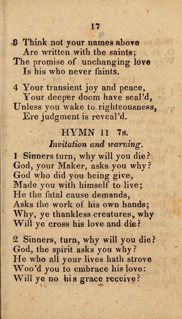 Songs of Zion, Being a New Selection of Hymns, Designed for Revival and Social Meetings page 22