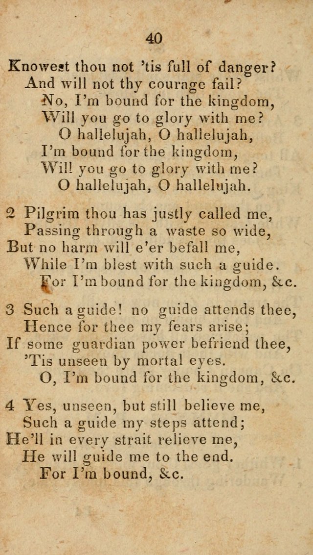 Songs of Zion, Being a New Selection of Hymns, Designed for Revival and Social Meetings page 45