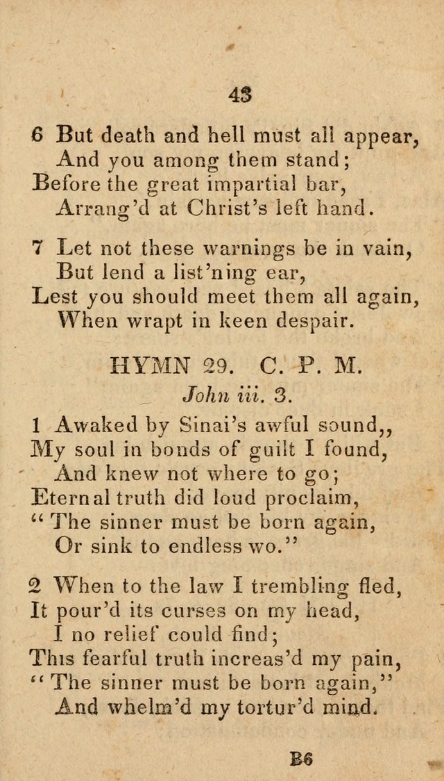 Songs of Zion, Being a New Selection of Hymns, Designed for Revival and Social Meetings page 48