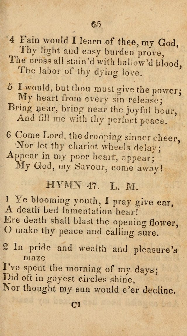 Songs of Zion, Being a New Selection of Hymns, Designed for Revival and Social Meetings page 70