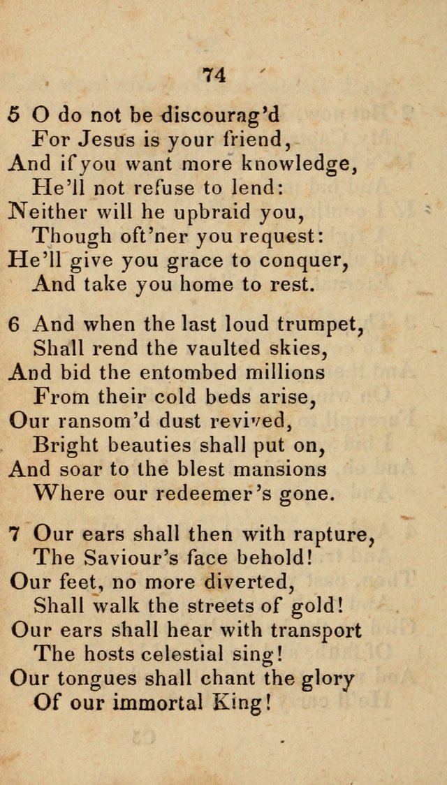 Songs of Zion, Being a New Selection of Hymns, Designed for Revival and Social Meetings page 79