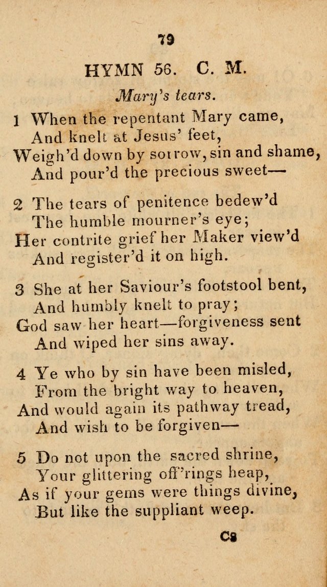 Songs of Zion, Being a New Selection of Hymns, Designed for Revival and Social Meetings page 84