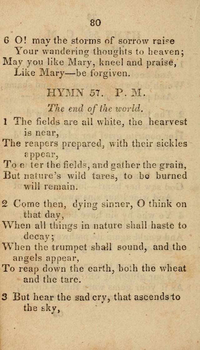 Songs of Zion, Being a New Selection of Hymns, Designed for Revival and Social Meetings page 85