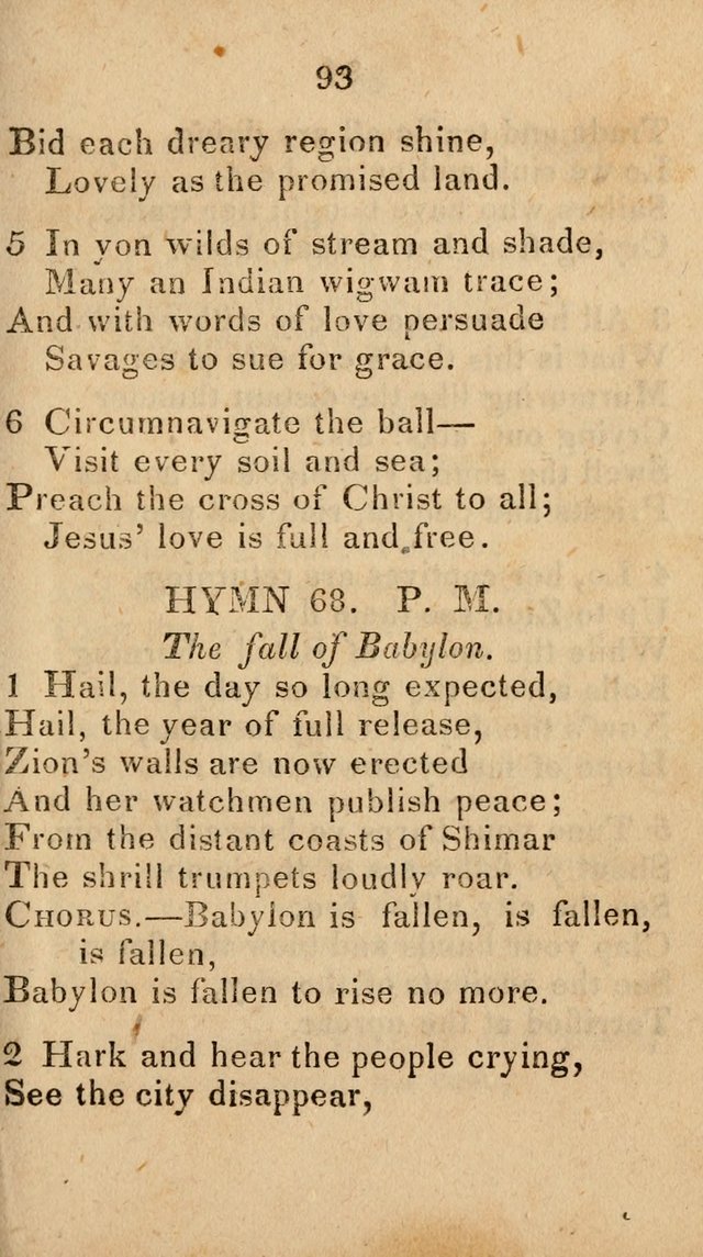 Songs of Zion, Being a New Selection of Hymns, Designed for Revival and Social Meetings page 98