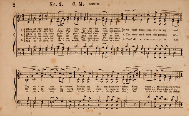 Songs of Asaph; consisting of original Psalm and hymn tunes, chants and anthems page 2