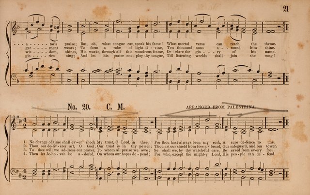 Songs of Asaph; consisting of original Psalm and hymn tunes, chants and anthems page 21