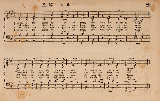 Songs of Asaph; consisting of original Psalm and hymn tunes, chants and anthems page 29