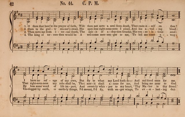 Songs of Asaph; consisting of original Psalm and hymn tunes, chants and anthems page 42