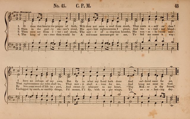 Songs of Asaph; consisting of original Psalm and hymn tunes, chants and anthems page 43