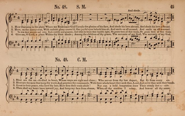 Songs of Asaph; consisting of original Psalm and hymn tunes, chants and anthems page 45