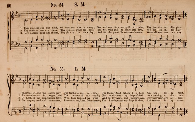 Songs of Asaph; consisting of original Psalm and hymn tunes, chants and anthems page 50