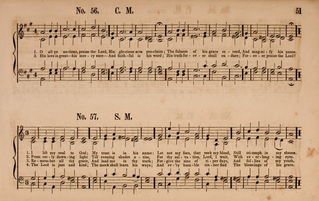 Songs of Asaph; consisting of original Psalm and hymn tunes, chants and anthems page 51