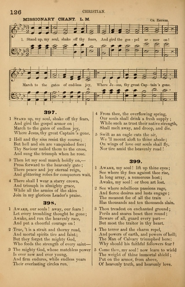 Songs of the Church: or, hymns and tunes for Christian worship page 126