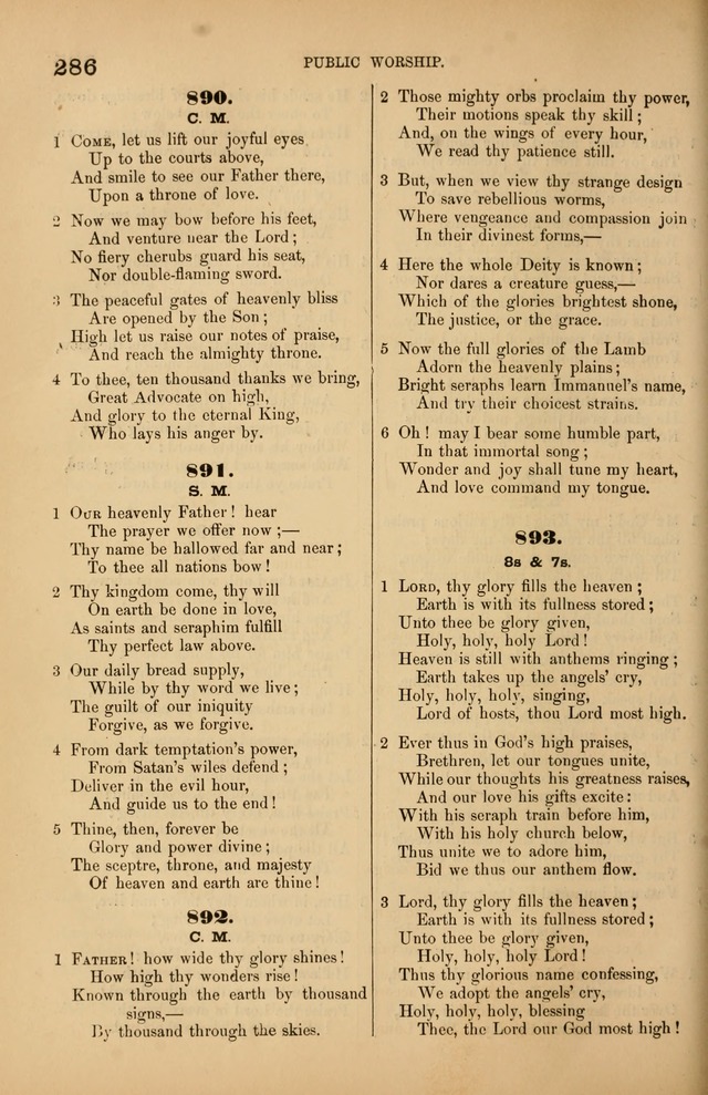 Songs of the Church: or, hymns and tunes for Christian worship page 286