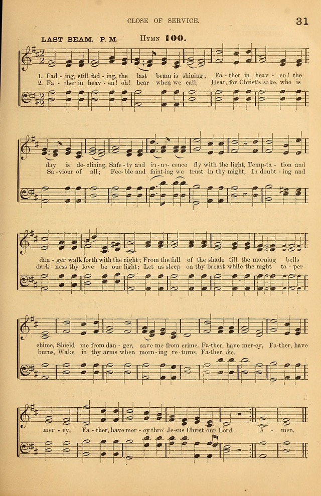 Songs of the Church: or, hymns and tunes for Christian worship page 31