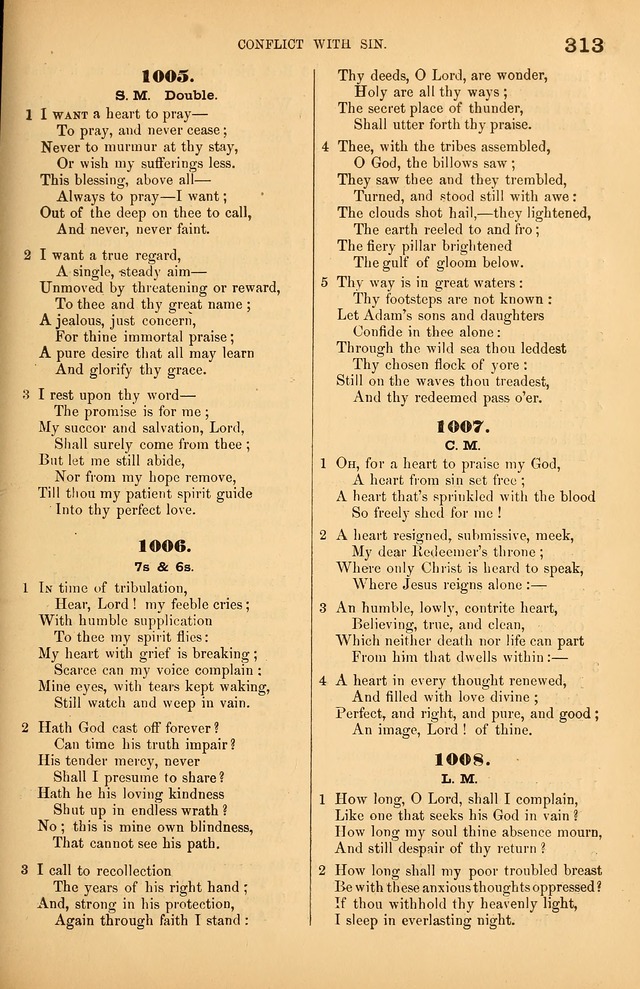 Songs of the Church: or, hymns and tunes for Christian worship page 313