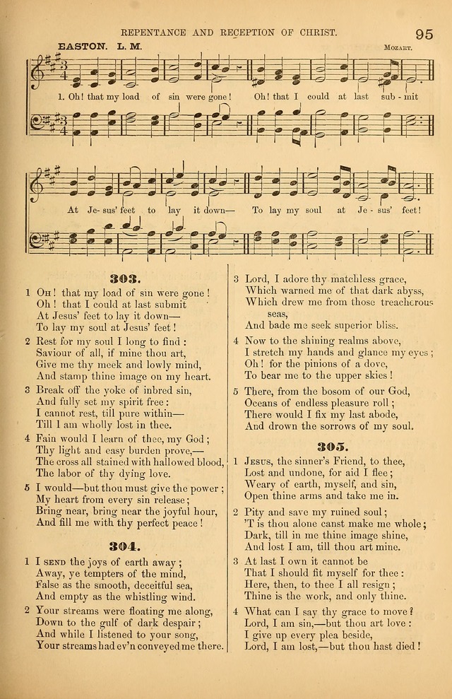 Songs of the Church: or, hymns and tunes for Christian worship page 95