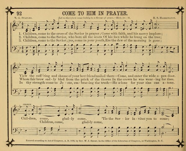 Songs of the Cross, for the Sabbath-school page 90