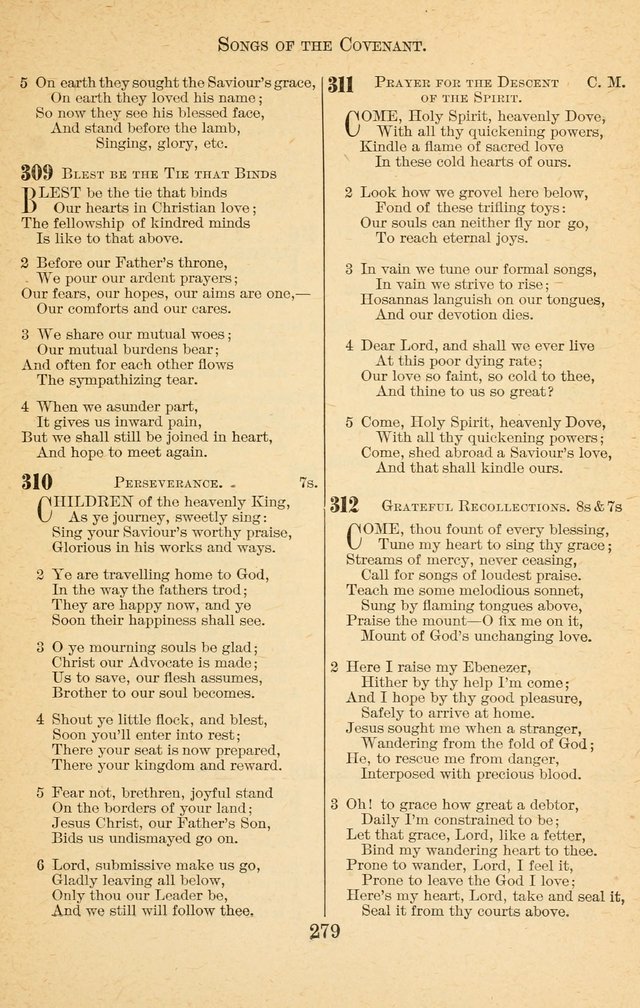 Songs of the Covenant: for the Sabbath School, Prayer Meetings, etc. page 278