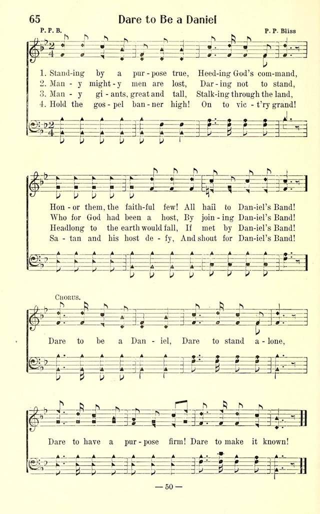 Songs of Cheer for Children page 50