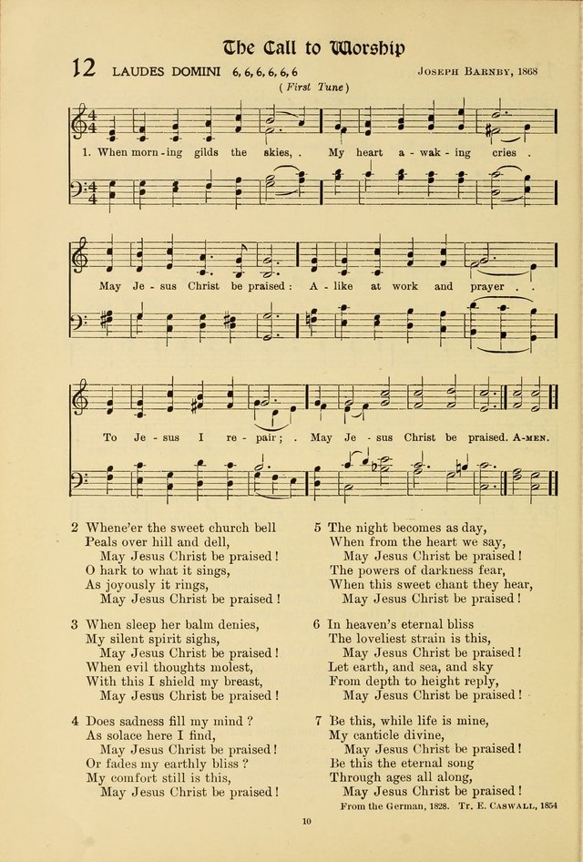 Songs of the Christian Life page 11