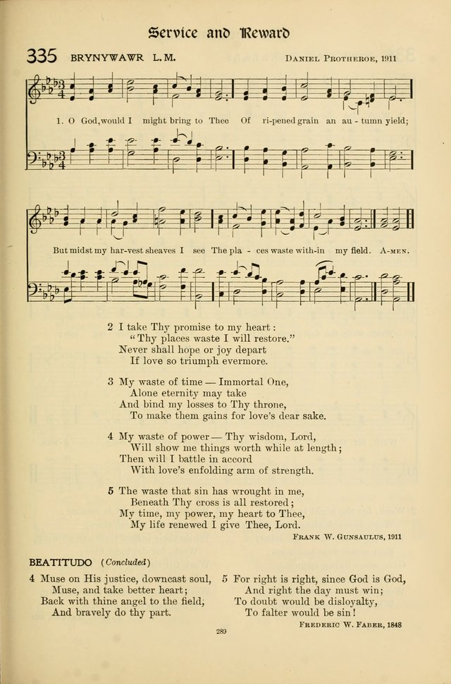 Songs of the Christian Life page 290