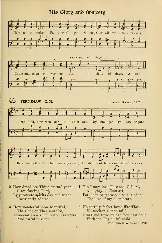 Songs of the Christian Life page 42