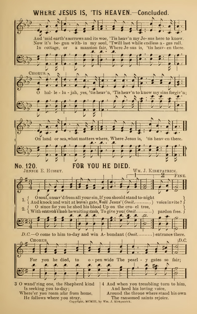 Songs of Christian Service page 117