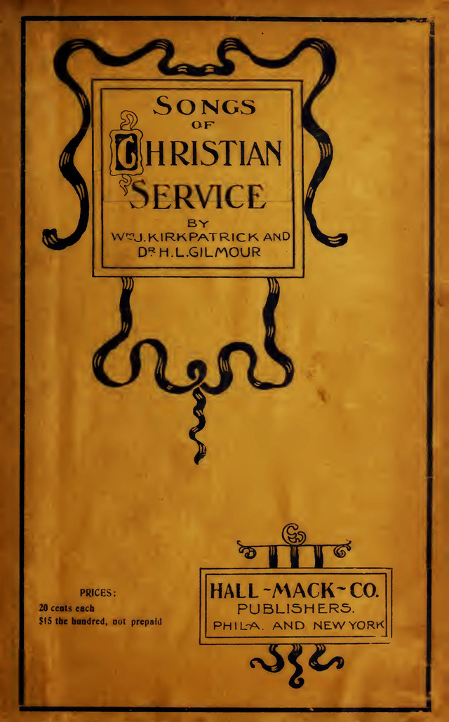 Songs of Christian Service page cover