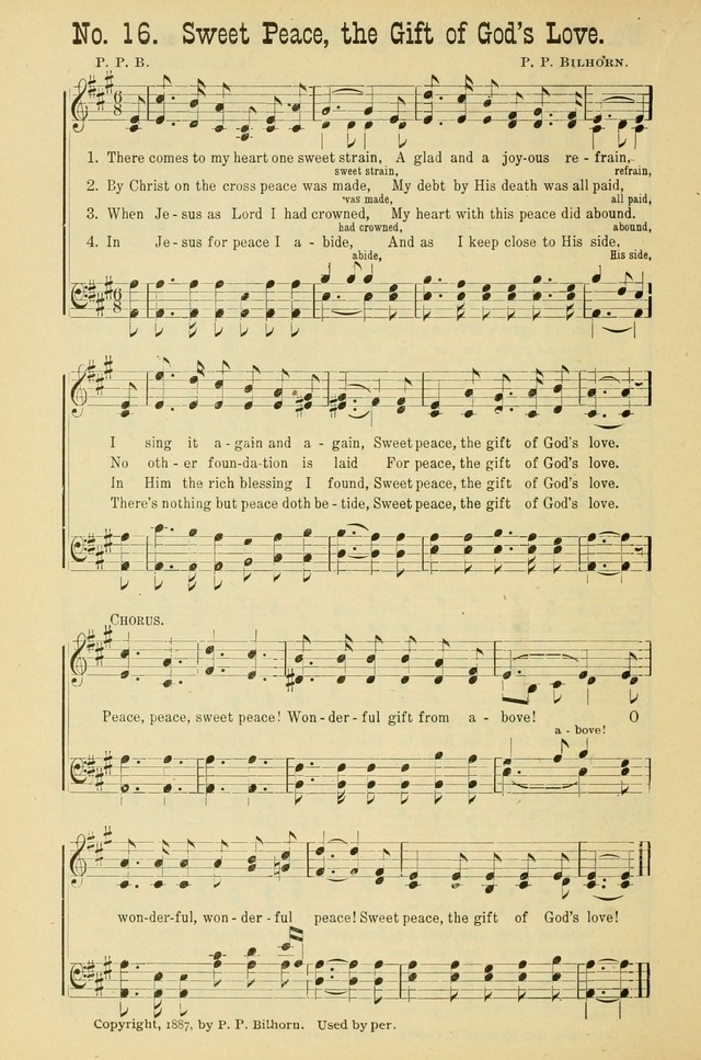 Songs of Faith and Hope page 16