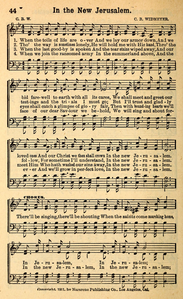 Songs of Full Salvation page 44