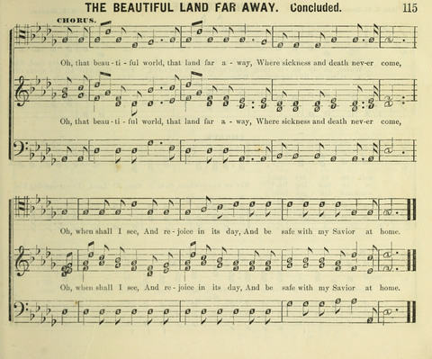 Songs of Gratitude: a cluster of new melodies for Sunday schools and worshiping assemblies page 115