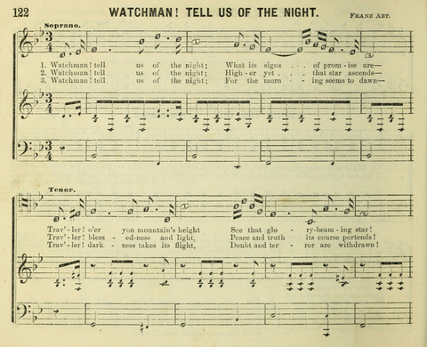 Songs of Gratitude: a cluster of new melodies for Sunday schools and worshiping assemblies page 122