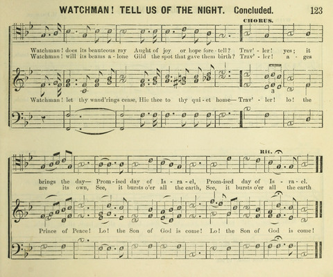 Songs of Gratitude: a cluster of new melodies for Sunday schools and worshiping assemblies page 123