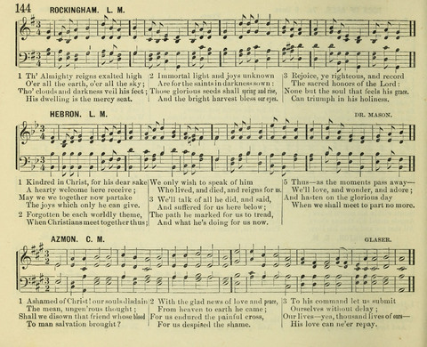 Songs of Gratitude: a cluster of new melodies for Sunday schools and worshiping assemblies page 144